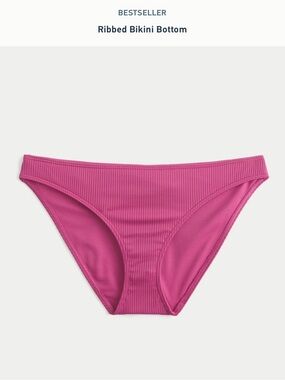 Ribbed bikini bottom hollister women’s large